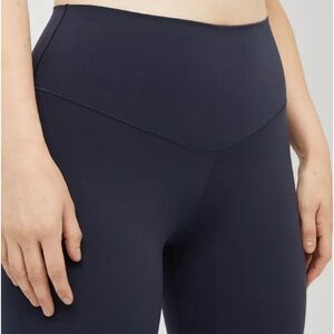 Aerie Real Me High Rise 7/8 steal blue leggings. Size small